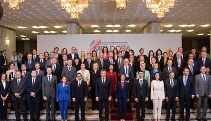 España transmite un mensaje de apoyo a Moldavia en la quinta edición de la Conferencia de Partenariado