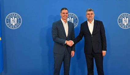 Pedro Sánchez subraya en Bucarest la necesidad de que la Unión Europea mantenga su impronta verde y social durante los próximos años