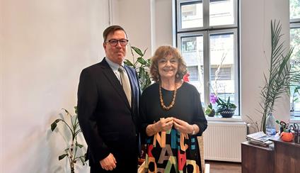 Encuentro con la poetisa Ana Blandiana