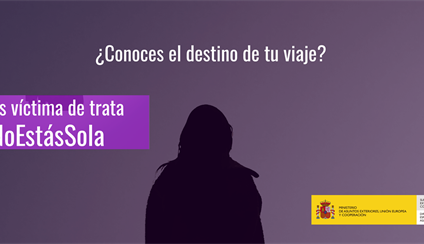 El Ministerio de Asuntos Exteriores reafirma su compromiso en la lucha contra la trata de personas