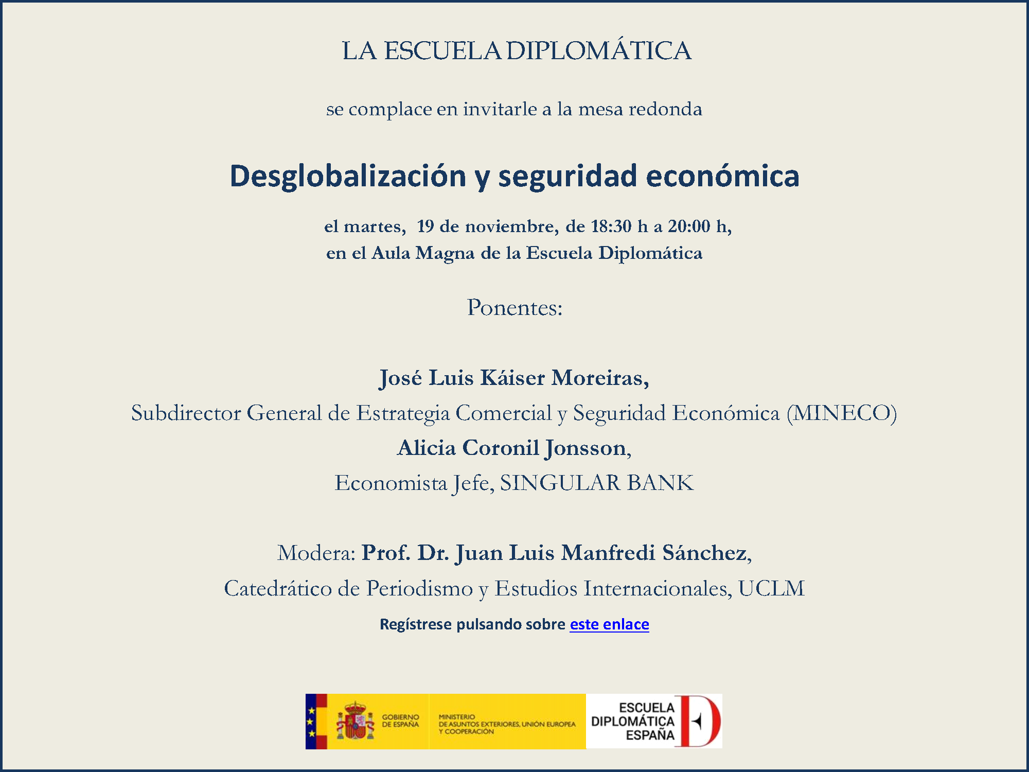 Desglobalización y seguridad económica